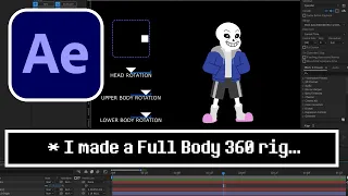 I made a full body 360 rig in After Effects