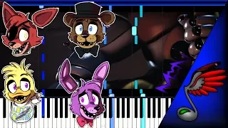 [FNAF SONG] CK9C - Trust Me (Piano Tutorial by Danvol) - Synthesia HD