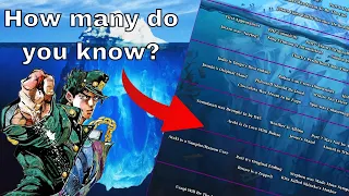 The JoJo Iceberg Explained - JoJo's Bizarre Adventure