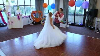 Best Disney First Dance Mash Up Ever (Ricky & Kirsty Davies)