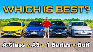 BMW v Mercedes v Audi v VW: Which luxury small car is BEST?