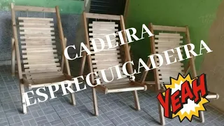 Cadeira Espreguiçadeira - Como Fazer!