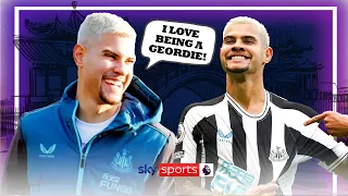 Bruno Guimaraes explains why he LOVES playing for Newcastle! 🖤