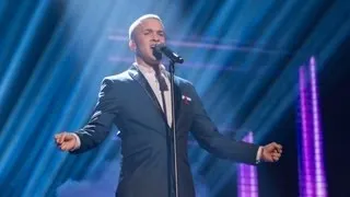 Jahmene Douglas sings Whitney Houston's I Look To You - Live Week 9 - The X Factor UK 2012