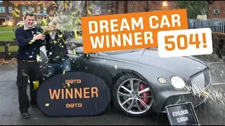 Winner! Week 49 2019 (2nd - 8th December) - Darren Godson - Bentley Continental GT W12 + £20k