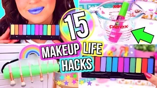 15 Makeup Life Hacks Everyone Should Know! Simple Beauty Hacks YOU NEED TO TRY!