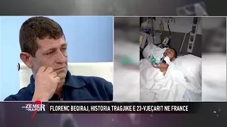 Vdekja e Florenc Beqirajt në Francë, babai rrëfen në studio: Djalit i punoi zemra 4 minuta pas…