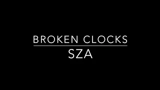 Broken Clocks x Sza | Piano Instrumental