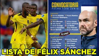 Los 26 CONVOCADOS de ECUADOR 🇪🇨 para la DOBLE fecha FIFA de JUNIO Vs Bolivia y Costa Rica | Análisis