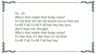 Da Brat - Fa All Y'all Lyrics