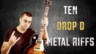 Top 10 - Drop D Guitar Riffs