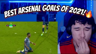 American REACTS to Arsenal BEST Goals of 2021 🔥