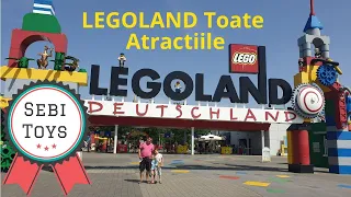 Legoland Germania - toate atractiile 2019. Distractie si aventura cu Sebi!