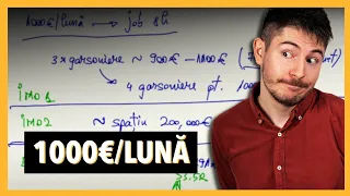 Ce investiții îți aduc 1000 EUR / lună pasiv?