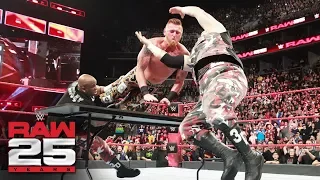 Heath Slater & Rhyno vs. Titus Worldwide: Raw 25, Jan. 22, 2018