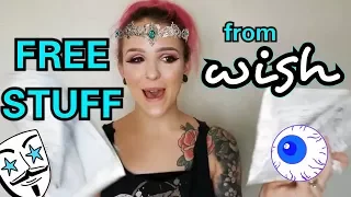 Buying the first 5 "FREE" things on Wish | Savannah Marie