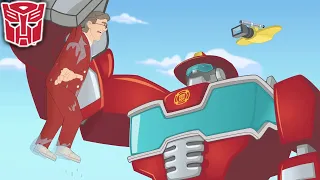 Transformers Pоссия Russia | ШЕФ ВУДРОУ | Rescue Bots | сезон 2, Серия 22 | весь эпизод