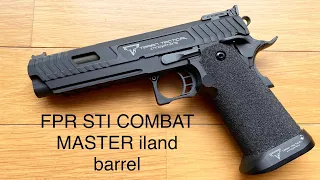 FPR TTI STI COMBAT MASTER iland barrel airsoft hi-capa JW3 ハイキャパ