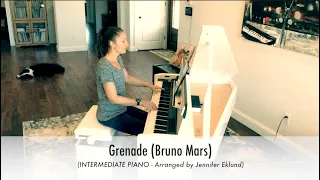 Grenade (Bruno Mars) - Intermediate Piano Sheet Music