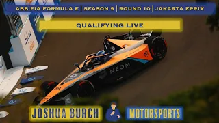 🔴 ABB Formula E | 2023 | Season 9 | Round 10 | #JakartaEPrix | Qualifying Live