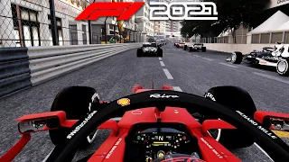 F1 2021 CARRERA 50% GP MONACO | CARLOS SAINZ Y FERRARI