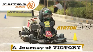 Team Niyudrath Karting| Road to Glory: Winning the Indian Karting Race Season 8 at BIC | Ayrton 3.0