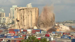 New silos collapse in blast-ravaged Beirut port | AFP