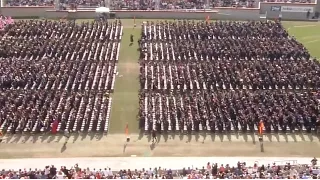 2015 Commencement: Enter Sandman - Virginia Tech