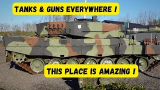 Tanks and guns everywhere. This place is AMAZING !
