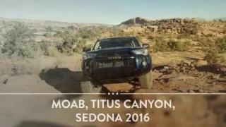 Toyota 4runner Trail in Moab, Death Valley and Sedona