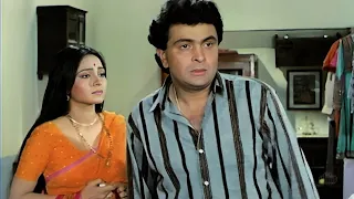 Pati To Naam Ka Banake Rakha Tanhai To Sharab Mitati Hai - Rishi Kapoor Jabardast Scene - Sadhna