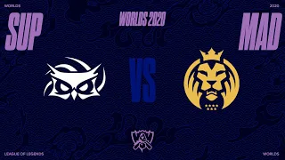 SUP vs MAD - Bo5 - Game 1 - PLAY-IN STAGE Day 5 | WORLDS 2020