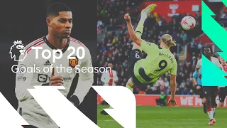 Top 20 buts de la saison en Premier League