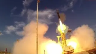 Israel fires missile into space