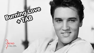 Elvis Presley - Burning Love 🎸 Authentic Bass Cover + TAB