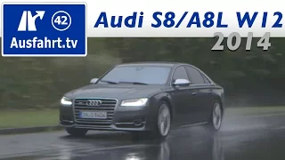 2014 Audi S8 und A8L W12 Fahrbericht der Probefahrt Test Review