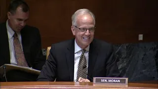 Sen. Moran Questions NASA Administrator Bill Nelson