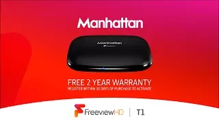 Manhattan T1 Freeview HD box overview