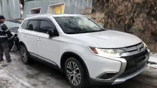 Обзор Mitsubishi outlander с США. Доставка и сертификация, ремонт и постановка на учет USA TOP CARS