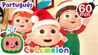 Cocomelon em Português | Pinheirinhos Que Alegria! | Compilação de Desenhos Animados de Natal