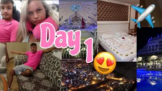 TURKEY VLOG DAY 1!✈️ ~ Travelling & We Got UPGRADED In A 5 STAR HOTEL!! *Luxury Suite*😍🔑