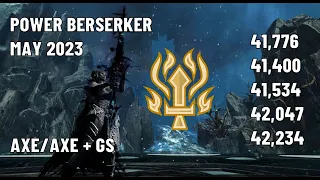 Power DPS Berserker - May 2023 - [42,234 DPS] - OUTDATED