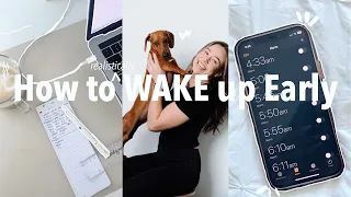 How to Wake up Before 6am Everyday |  6 realistic tips |
