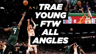Trae Young Game Winner Game 5 vs. Celtics | All Angles, Phantom Cam