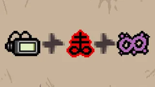 So I found cool synergy in The Binding of Isaac...