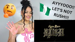 AYRA STARR - RUSH | REACTION VIDEO | SKINNI BUCK