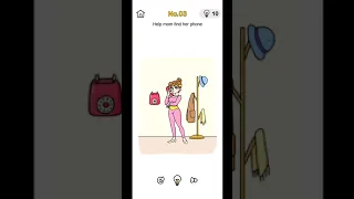 Brain Out Help Mom Level 3 - Help mom find her phone #shorts