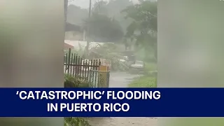 Hurricane Fiona makes landfall in Puerto Rico - gusty winds, torrential rain, catastrophic flooding