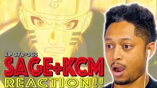 Naruto Kurama Sage Mode! First Time Watching Naruto Shippuden 379 380 381 382 383 Reaction