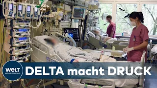 CORONA DELTA-VARIANTE: Extrem hohes Risiko einer schweren Covid-Erkankung für Ungeimpfte